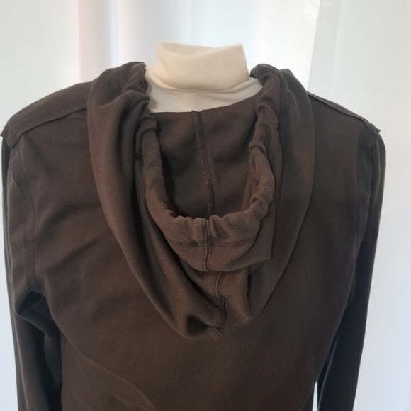 Charcoal gray Mossimo zip up hoodie sz sm - Picture 2 of 4